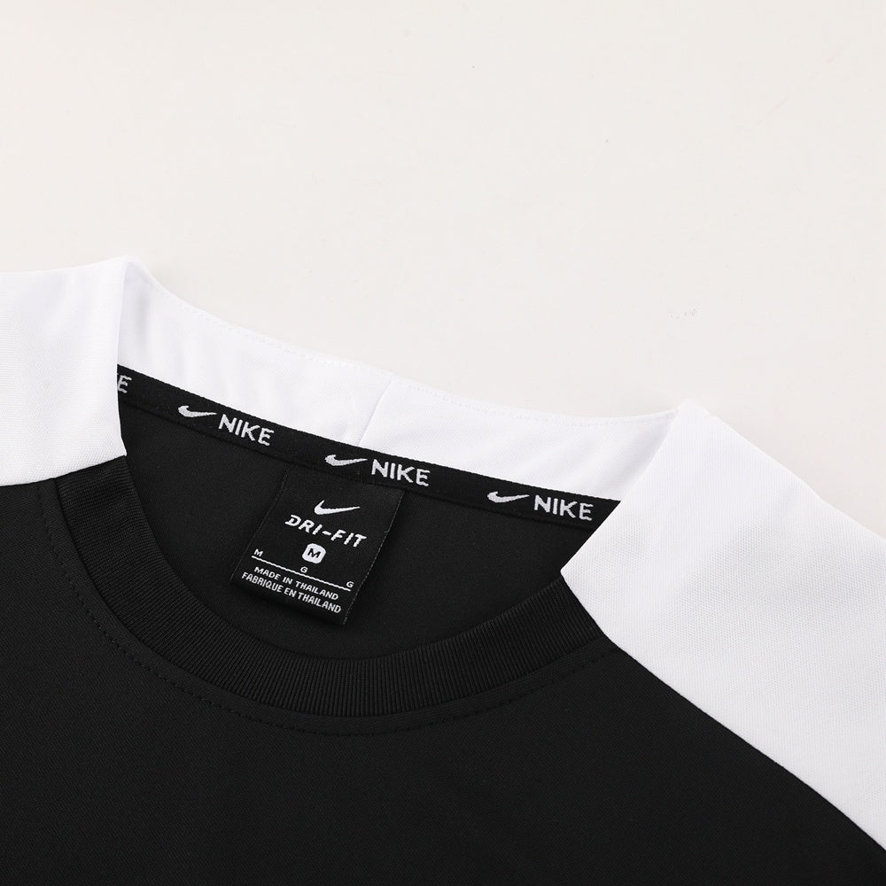 ND05 black and white shorts suit S-2XL