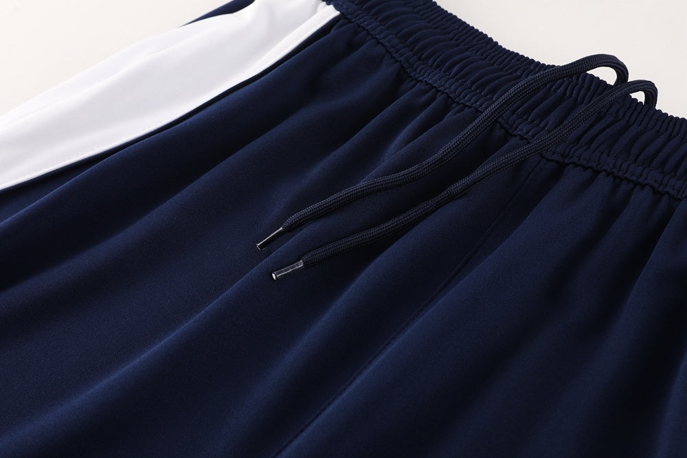 AD06 sapphire blue shorts suit S-2XL
