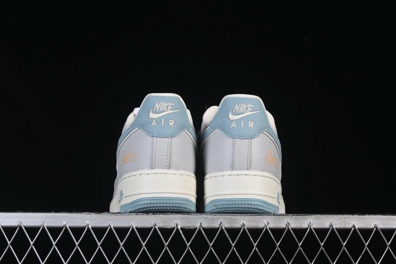 Nike Air Force 1'07 Low Gucci Collaboration Gray Blue Casual Sneakers - YF9511-800