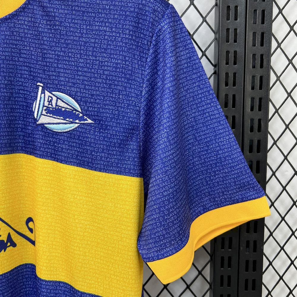 2000/01 Retro Deportivo Alaves Champions League Final Jersey