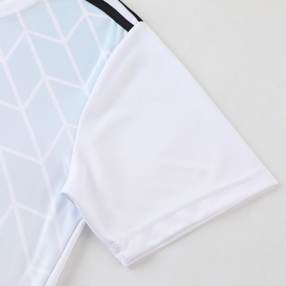 AD05 white trousers suit S-2XL
