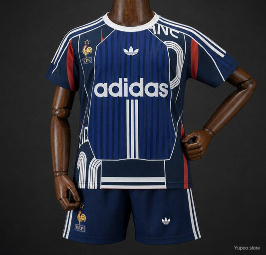 2026 Kids France Home Blue Special Jersey