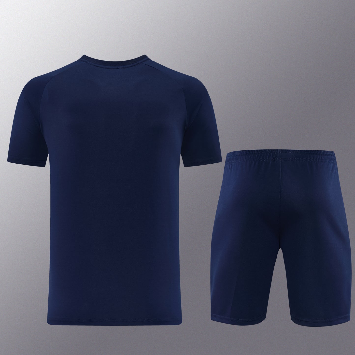 ND10 sapphire blue shorts suit S-2XL