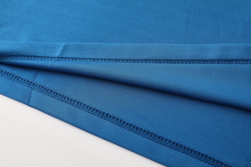 AD09 blue shorts suit S-2XL