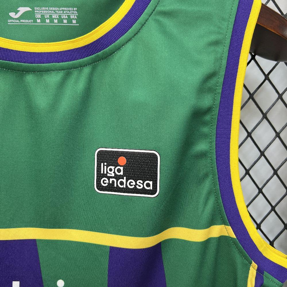 2025/26 Mens Malaga Baloncesto Home Basketball Jersey