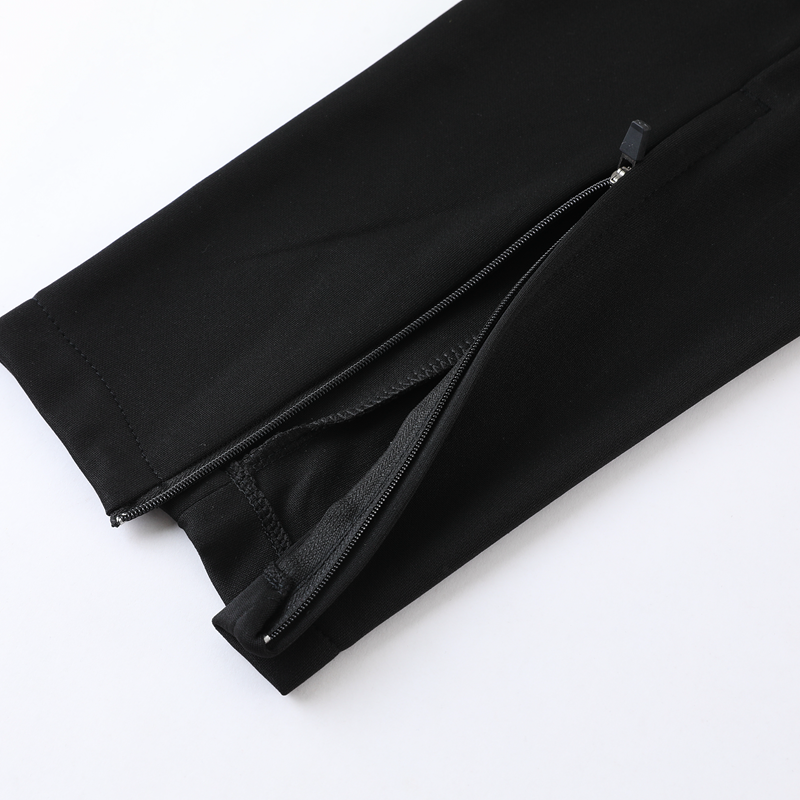 AD02 black and yellow trousers suit S-2XL
