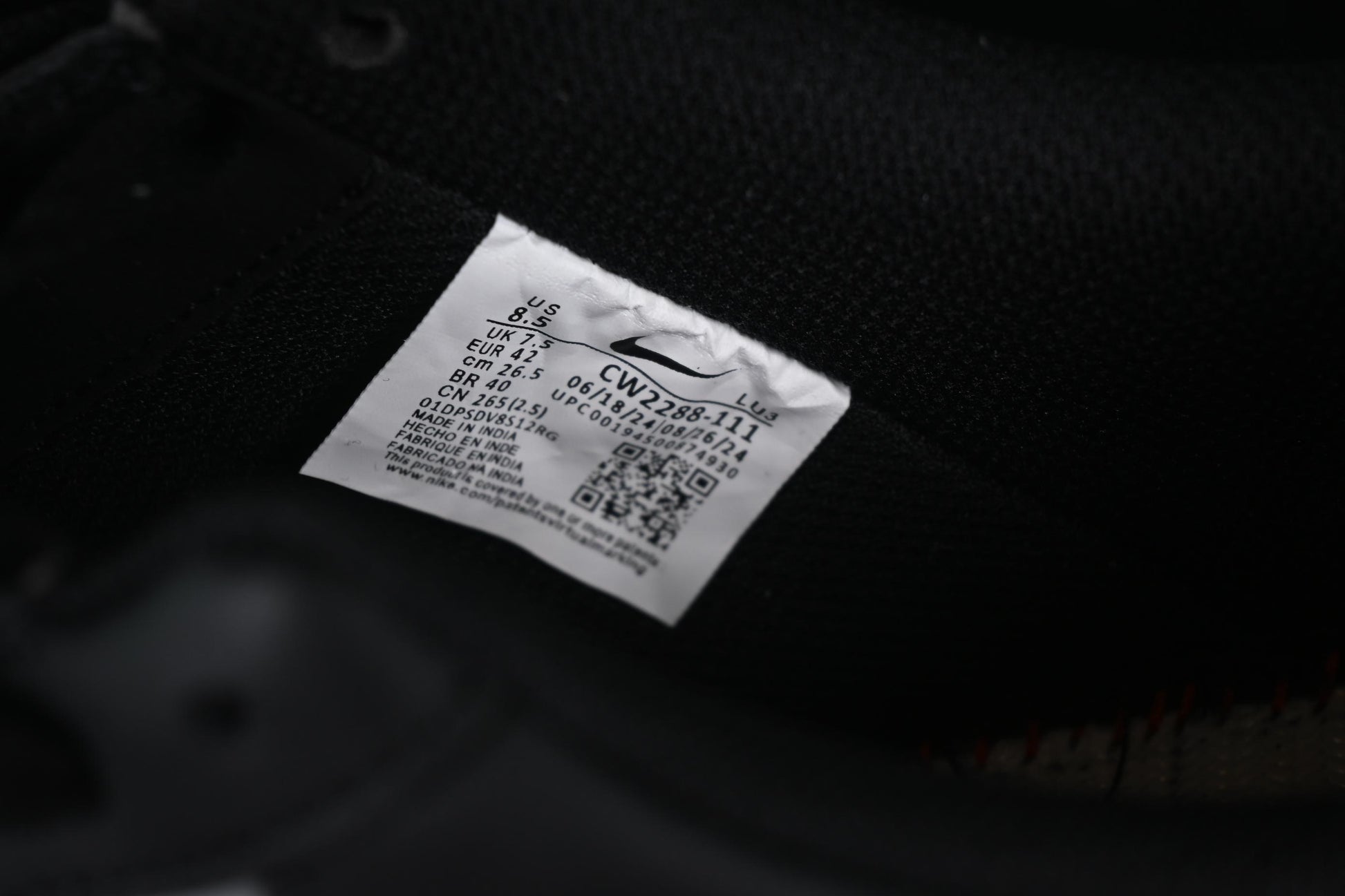 Nike Air Force 1'07 Low Custom Casual Sneakers with Full-Length Air Cushion - CW2288-111