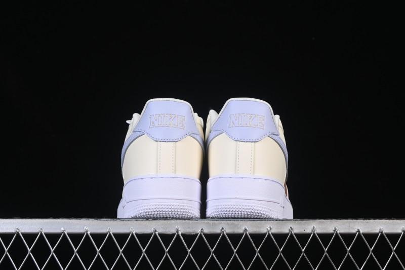 Nike Air Force 1'07 Low Casual Sneakers with Full-Length Air Cushion - IH7352-001