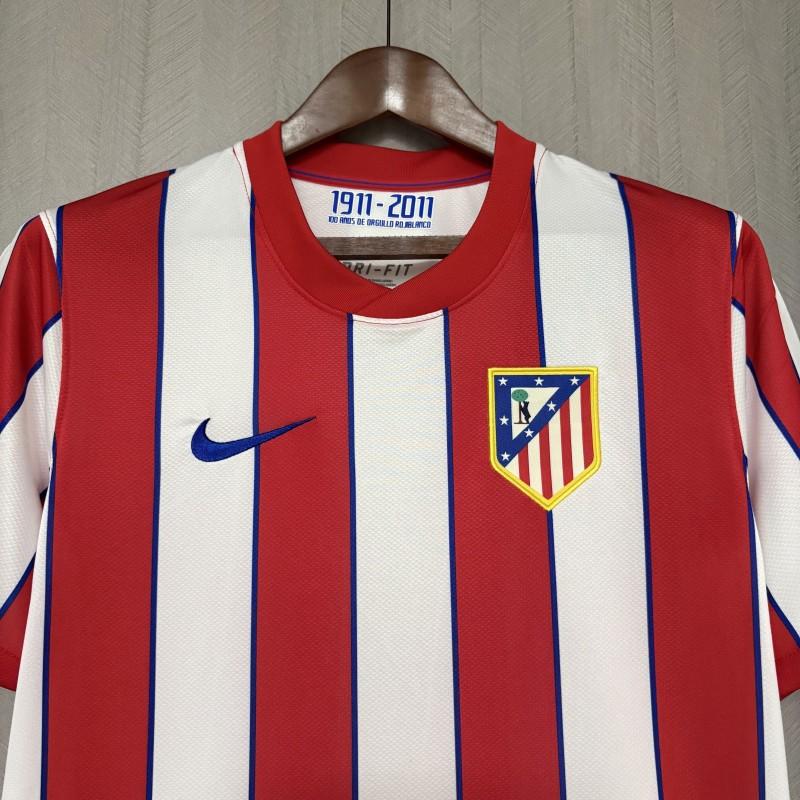 2011/12 Retro Atletico Madrid Champions League Edition Home Jersey S-