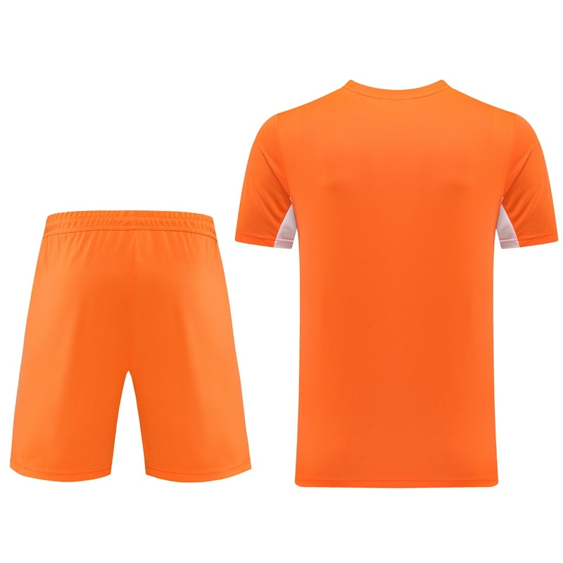ND01 Orange Shorts Set S-2XL