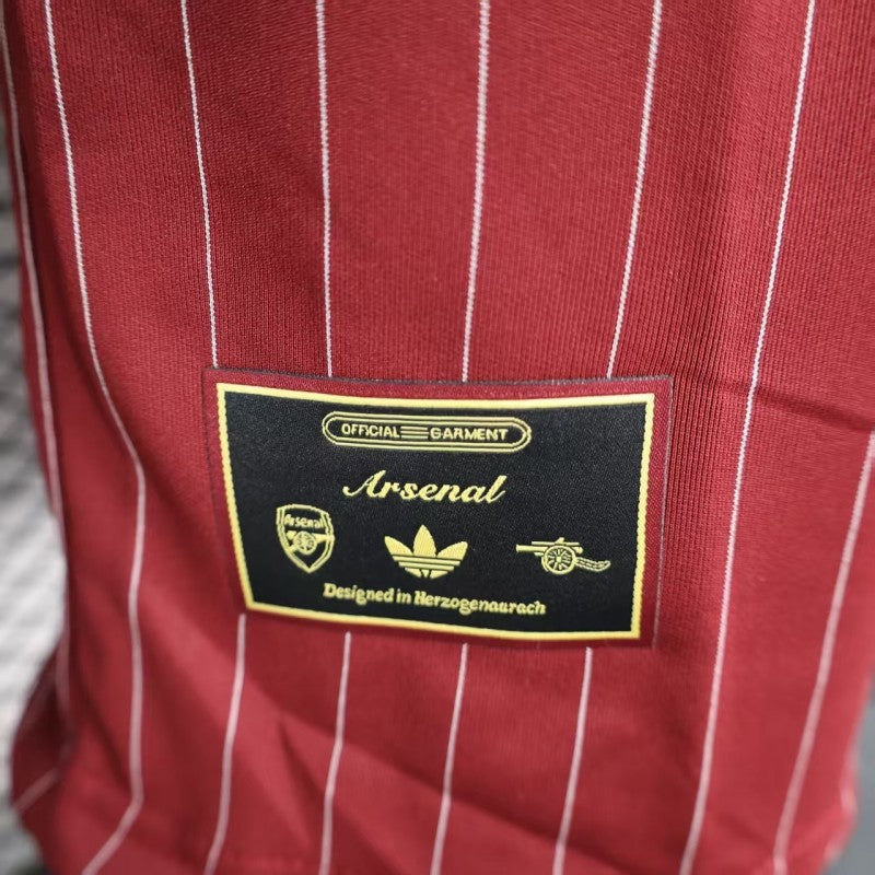 Player Version 25/26 Arsenal Wine Casual Jersey
