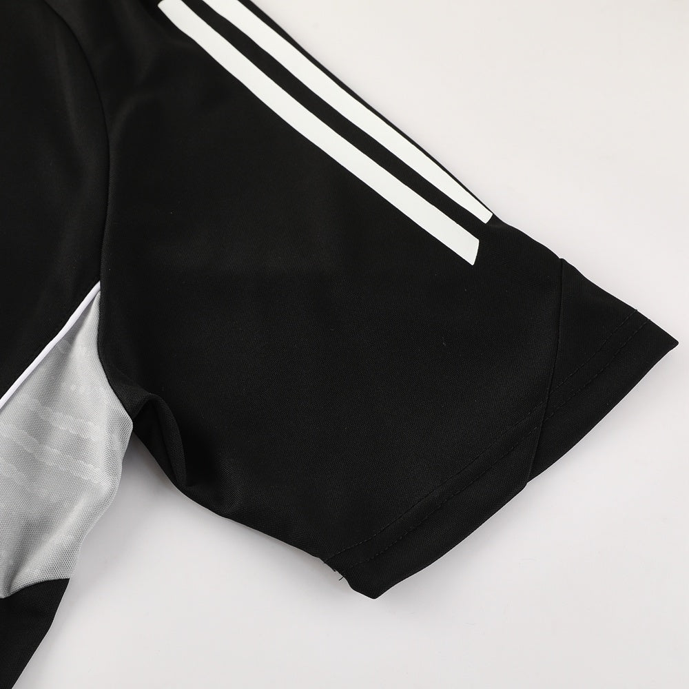 AD09 black shorts suit S-2XL