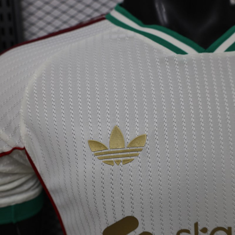 Player Version 26/27 Liverpool FC Off-White with Gold Crest Special Edition Away Jersey