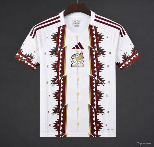 2026 Mexico Aztec Roots White Special Jersey