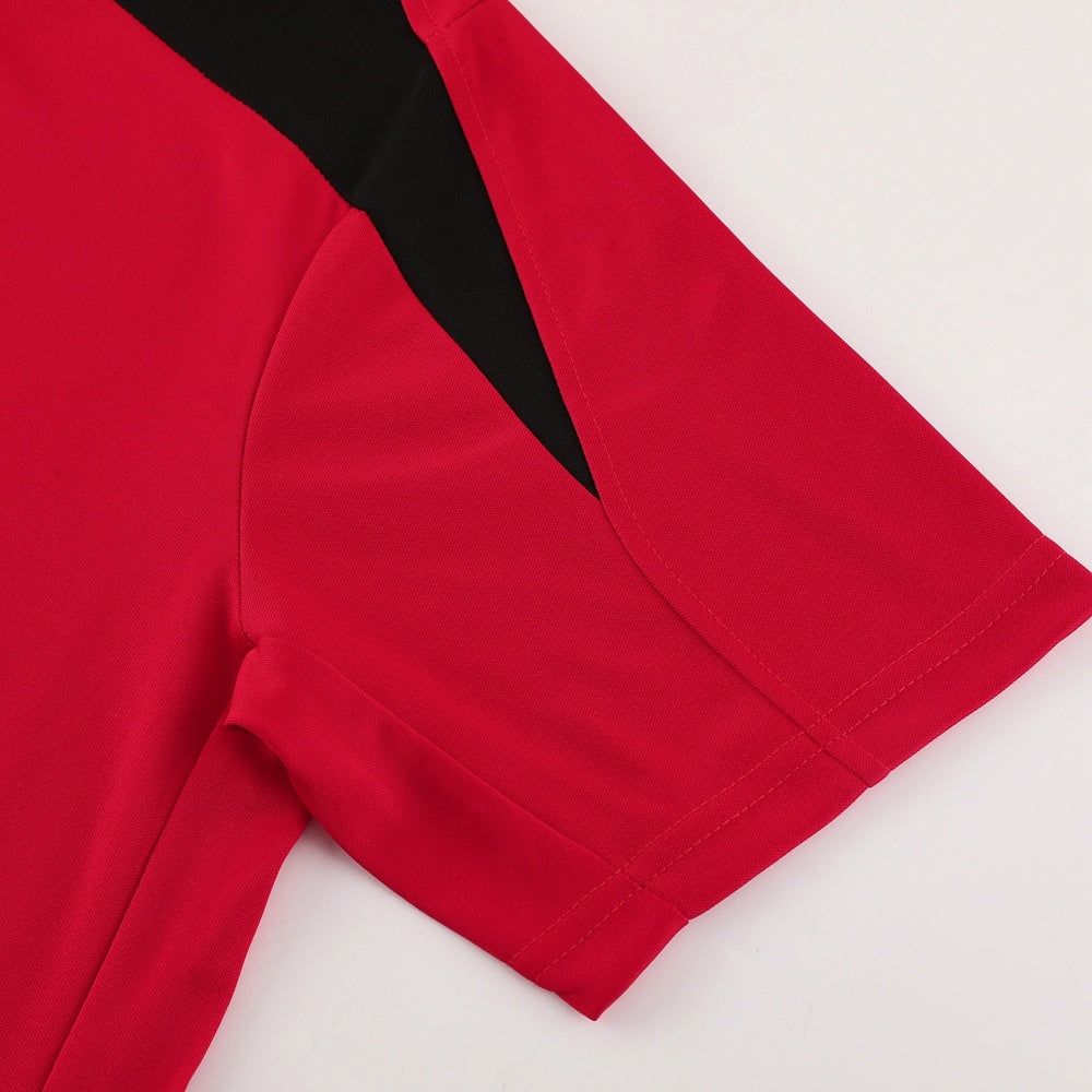 ND05 red shorts suit S-2XL