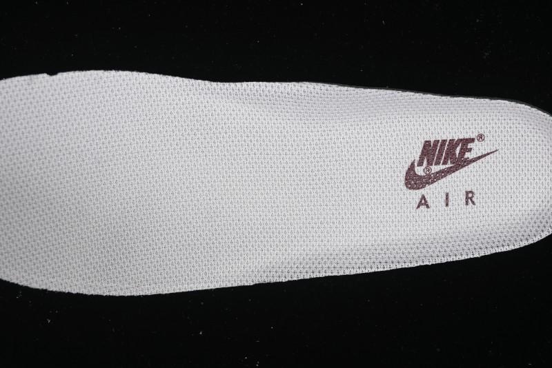 Nike Air Force 1 '07 Low The North Face Collaboration Burgundy Swoosh Casual Sneakers - KK1988-042
