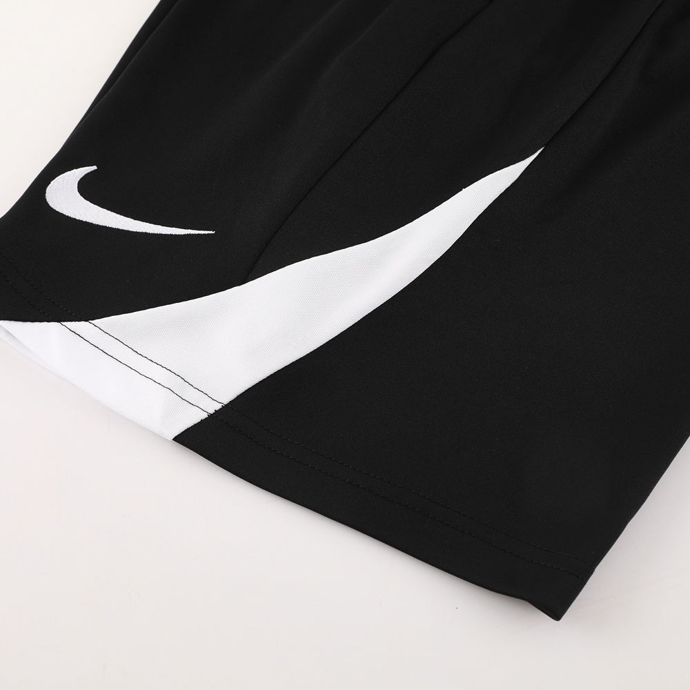 ND05 black and white shorts suit S-2XL