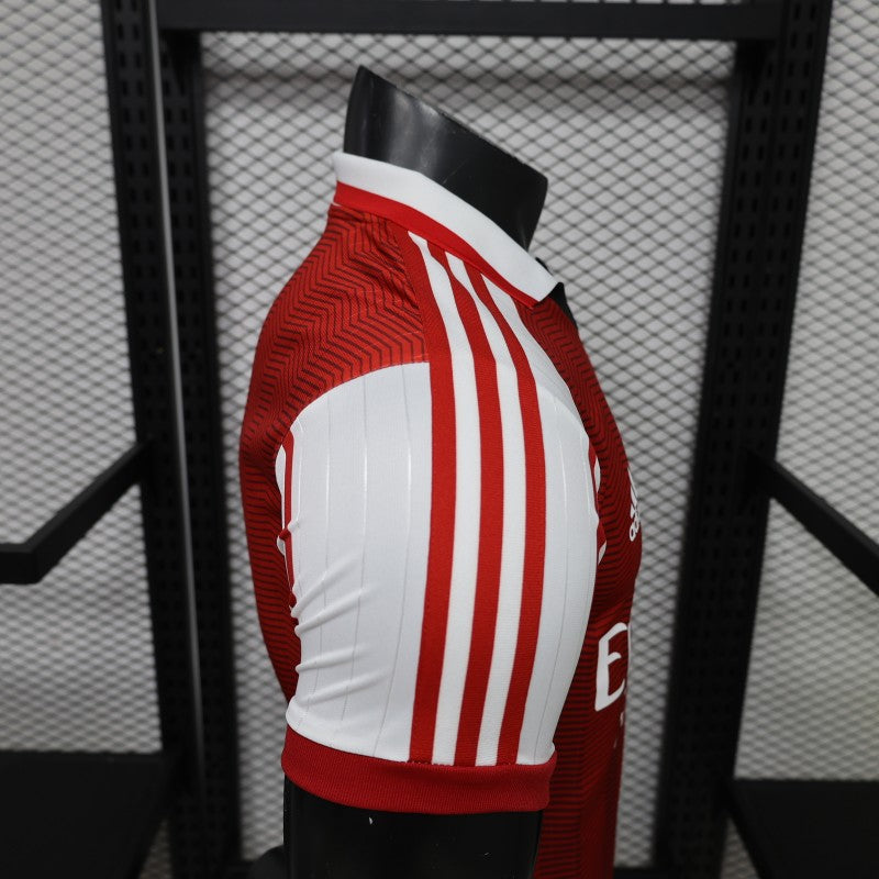 Player Version 26/27 Arsenal Vintage Design Red White Jersey