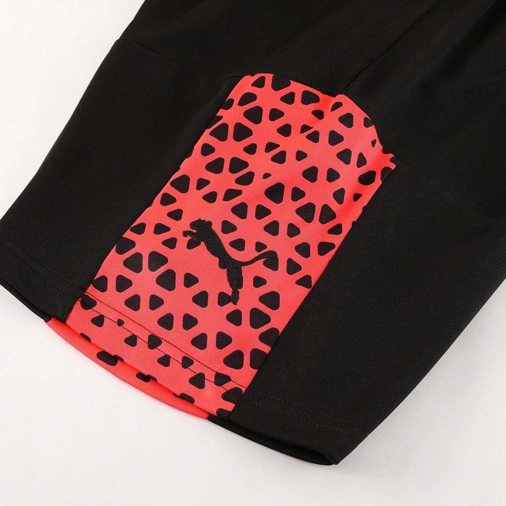 PD02 orange shorts suit S-2XL