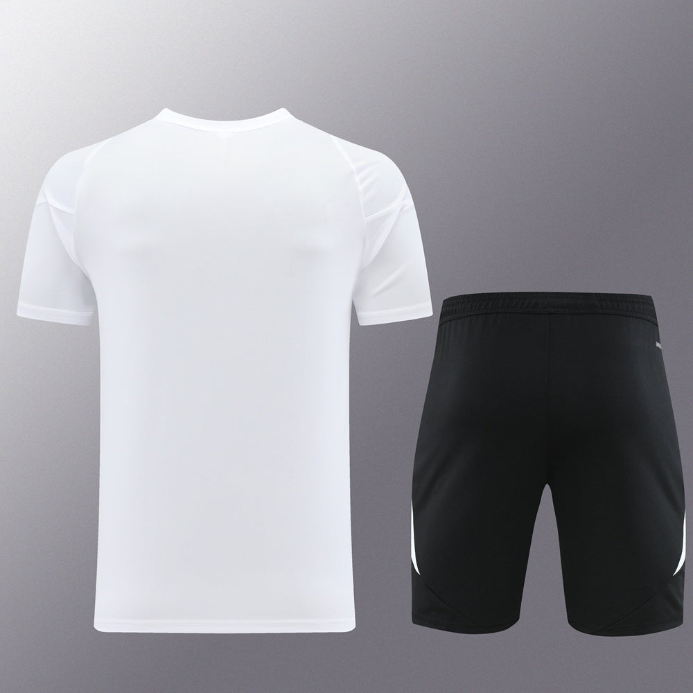 AD06 white shorts suit S-2XL