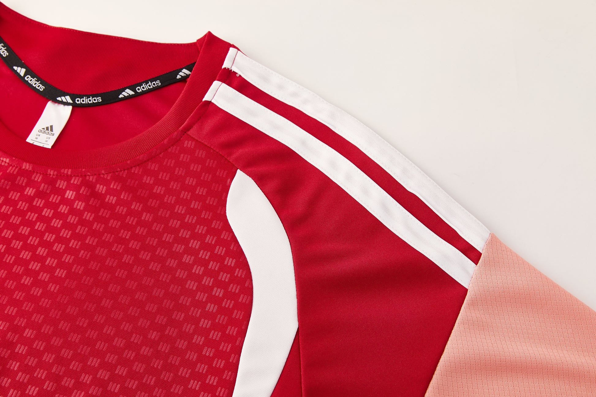 AD12 red short-sleeved suit S-2XL