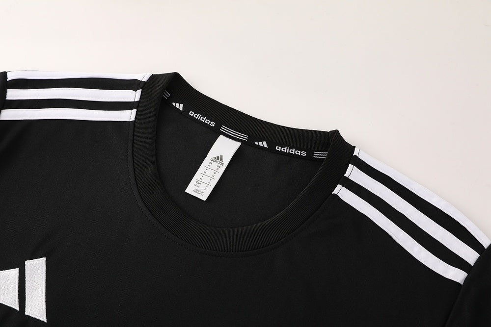 AD10 black shorts suit S-2XL