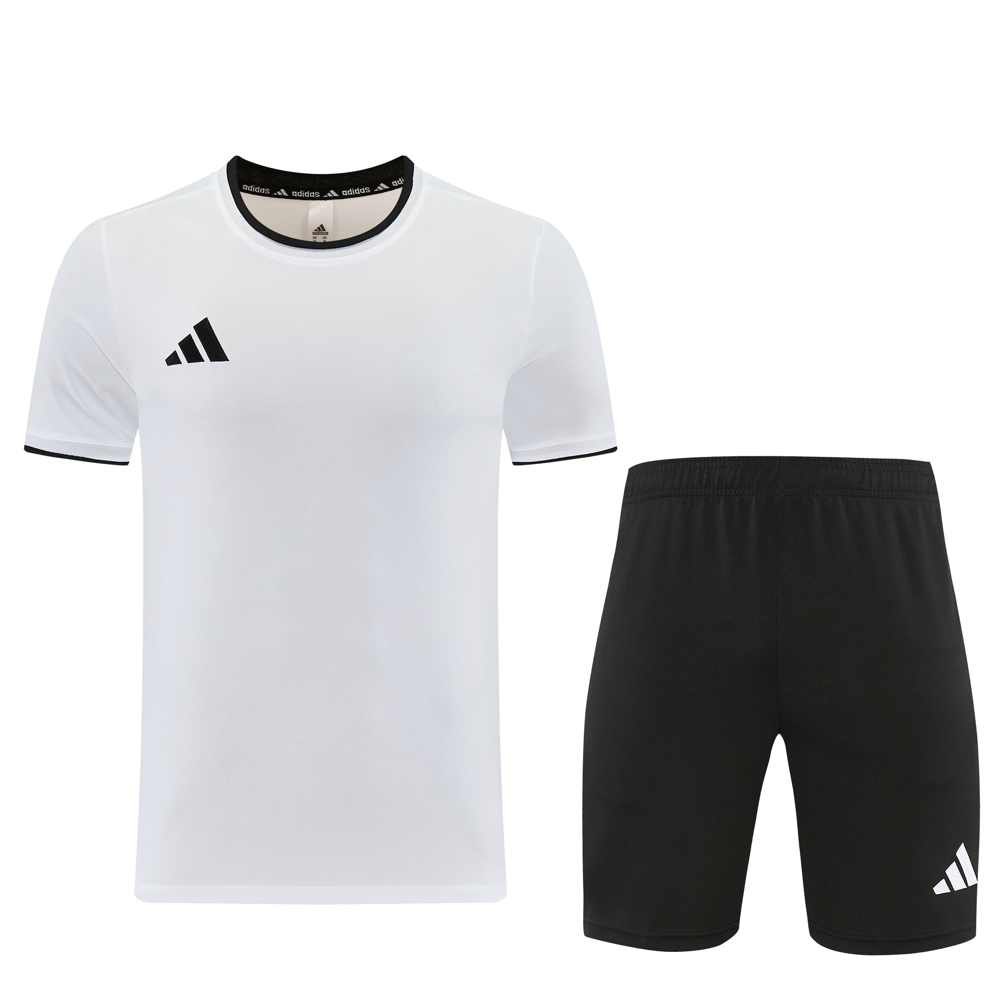 AD13 white shorts suit S-2XL
