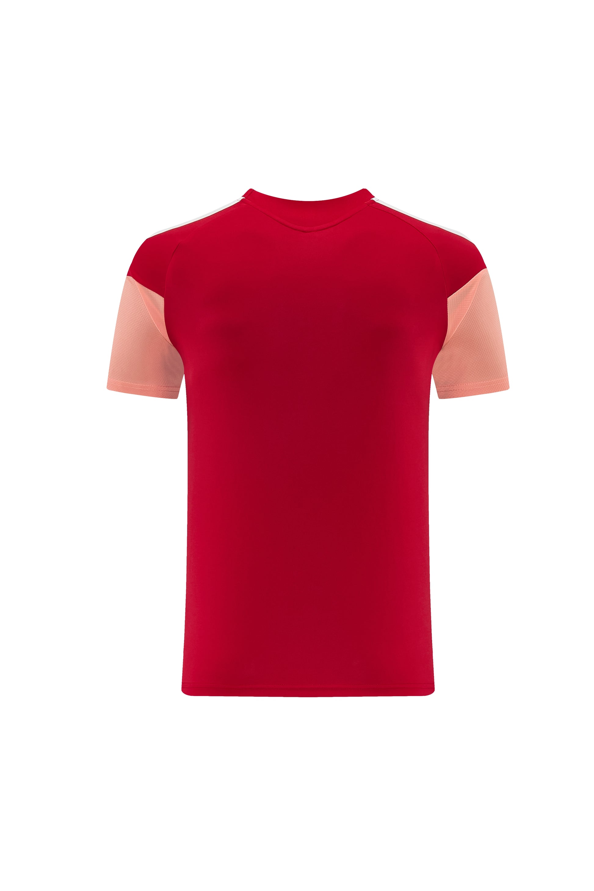 AD12 red short-sleeved suit S-2XL