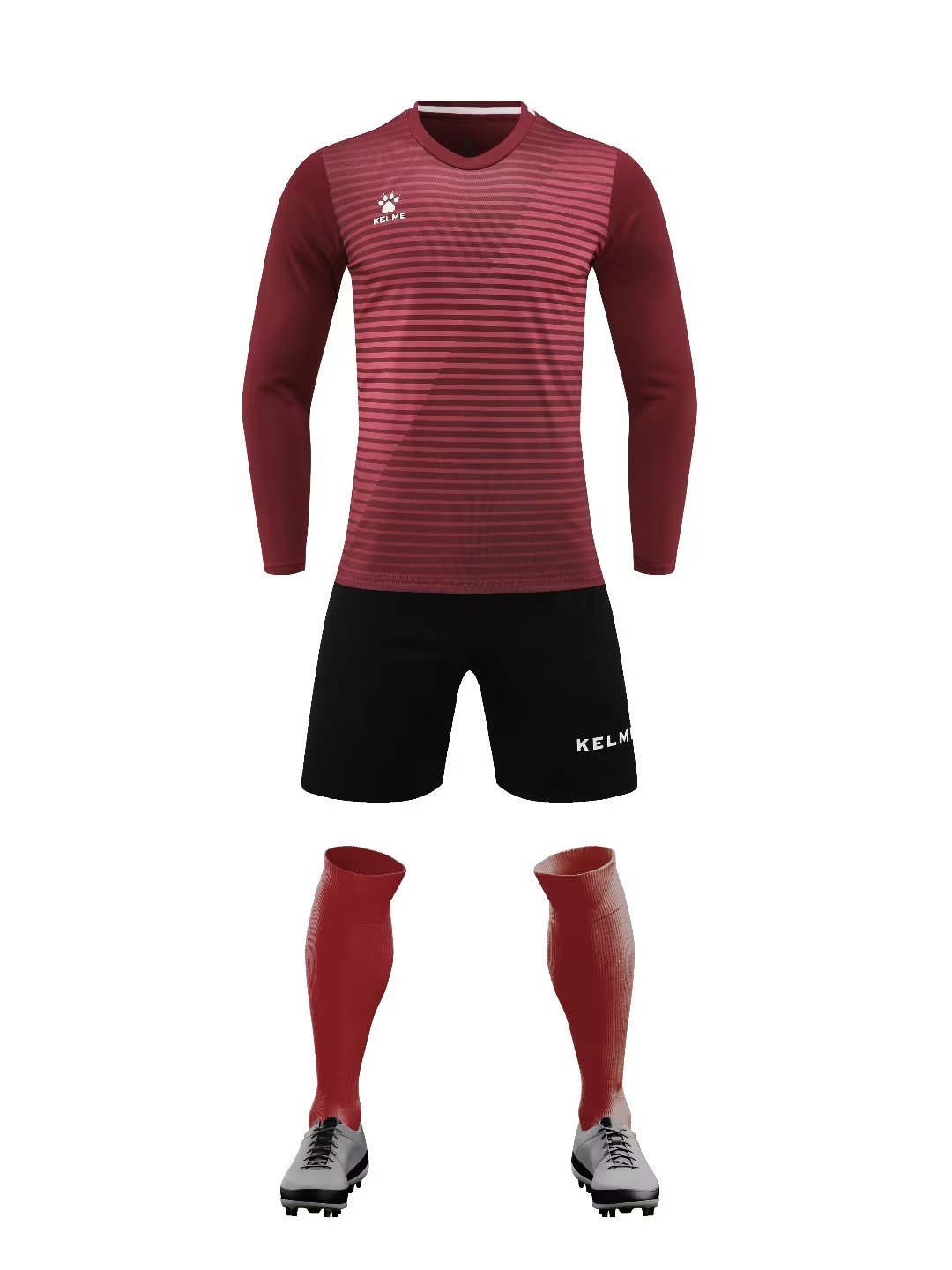 ZB1001 Kalmei long-sleeved suit four colors: 3XS-4XL