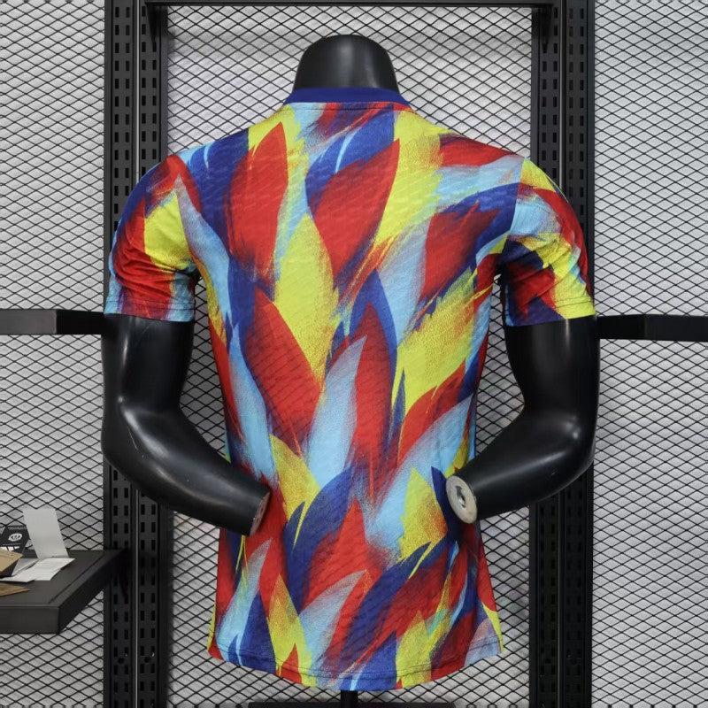 Player Version 25/26 Arsenal Multicolor Abstract Art Pattern Jersey