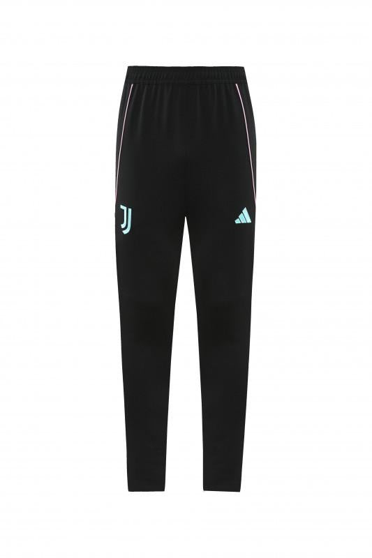 25/26  Juventus Black  Full zipper Jacket Tracksuit+ long pants