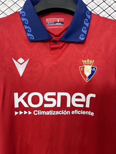 26/27 CA Osa home Red jersey