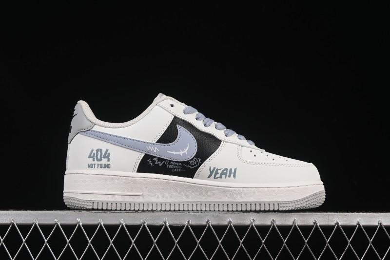 Nike Air Force 1'07 Low "Little Blue Flower" Casual Sneakers - FB1893-888