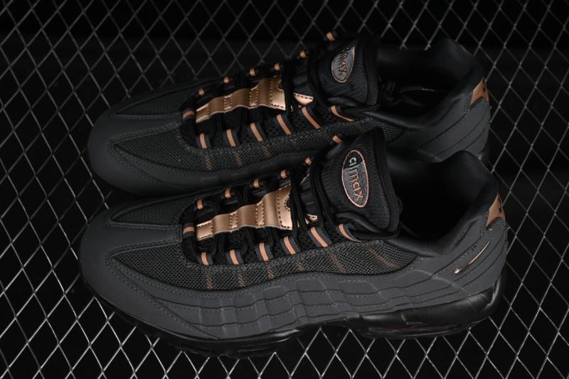 Nike Air Max 95 Retro Cushioned Running Shoes - HQ6457-001