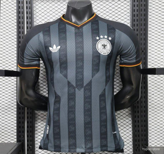 Player Version 2026 Germany Dark Grey with Championship Years Stripe Graphic Jersey