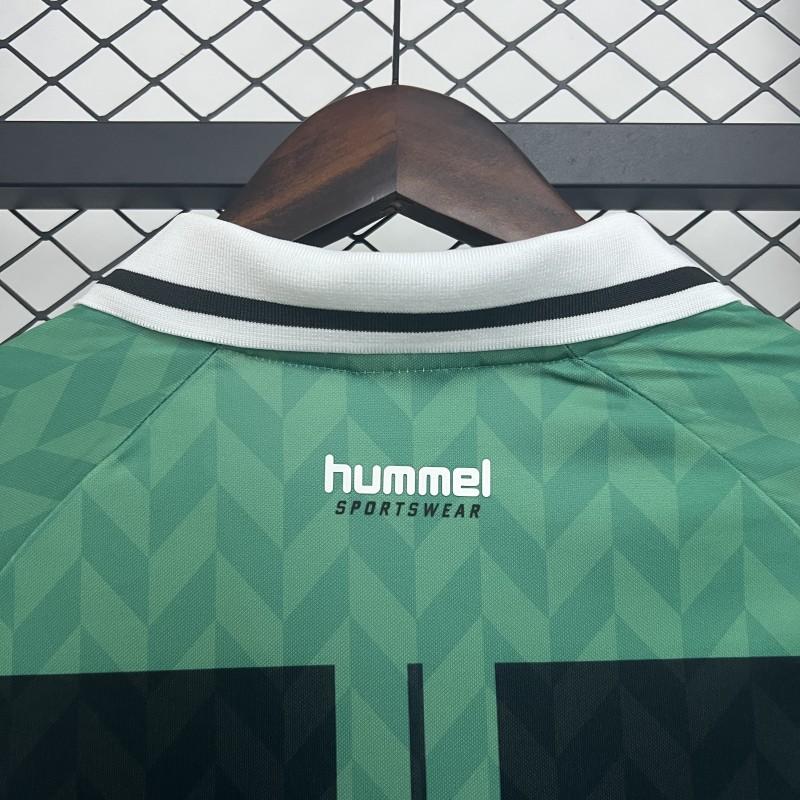 25/26 Real Betis Green with Black Vertical Stripes Jersey