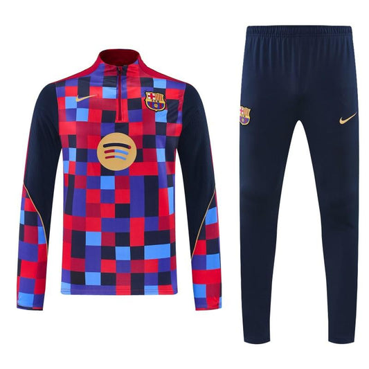 26/26 Barcelona Half Zipper Jacket Tracksuit + Long Pants