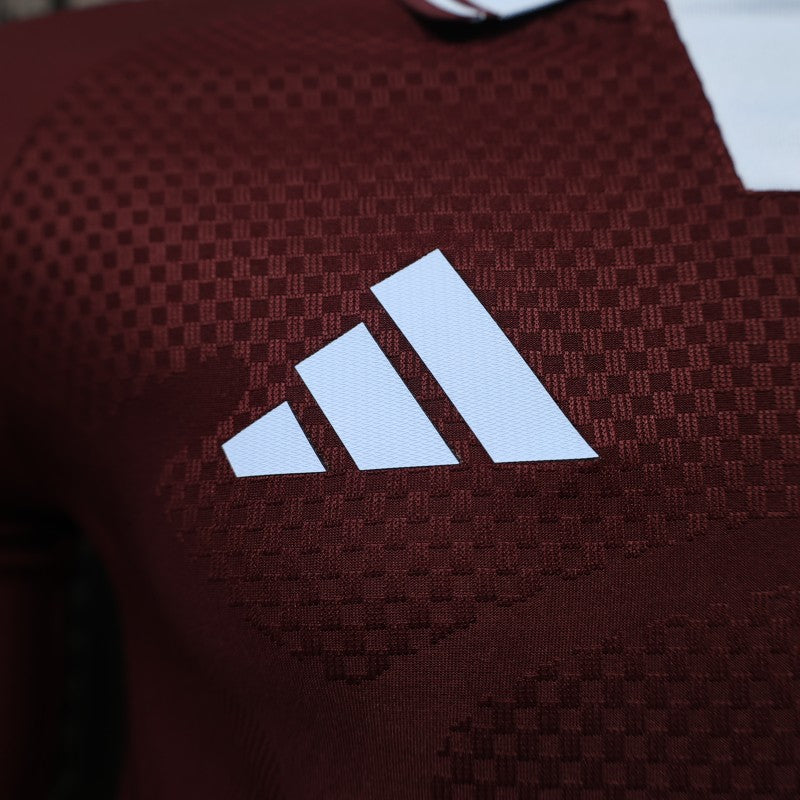 Player Version 26/27 Aston Villa FC Home Long Sleeve Jersey With Sponsor