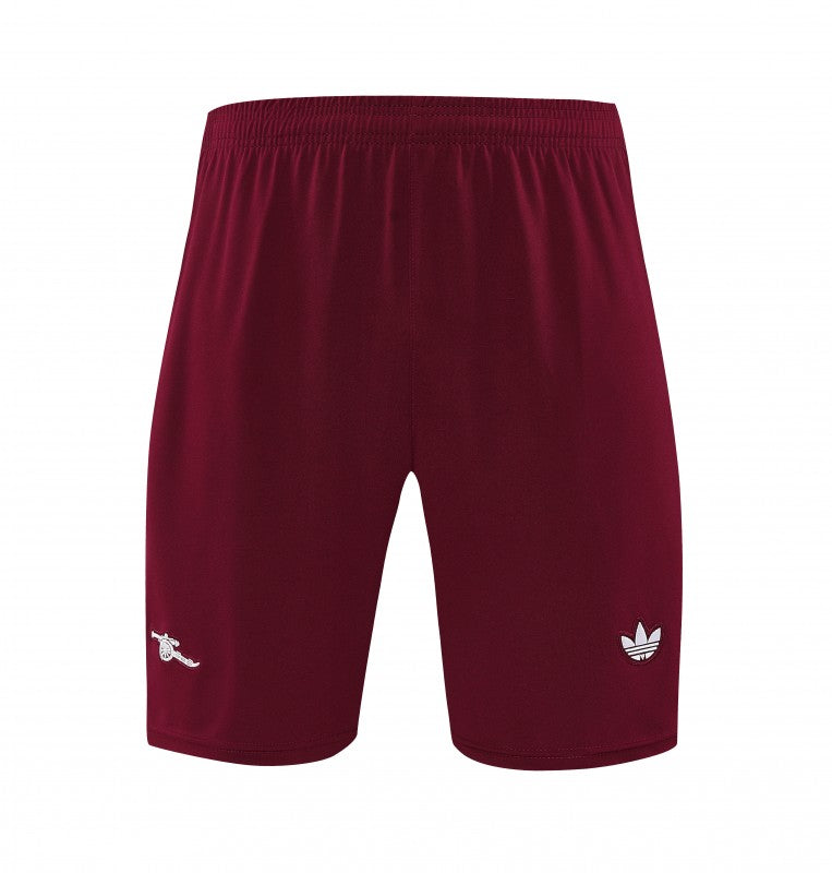 25/26 Arsenal Adidas Original Wine Short Sleeve Jersey+Shorts