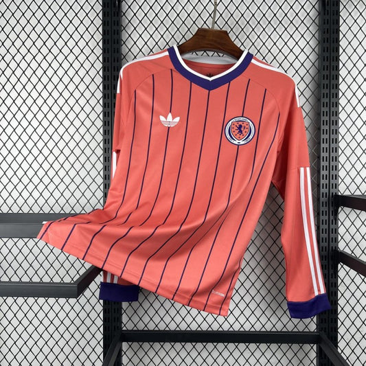 2026 Mens Scotland World Cup Away Long Sleeve Jersey
