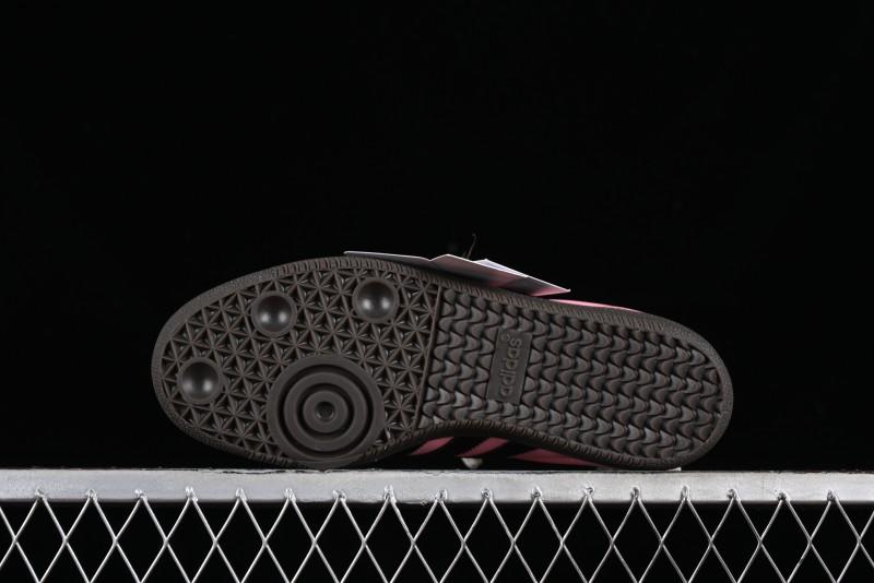 Adidas Samba OG B75807 Customized Casual Sneakers with Vibrant Hot Pink and Sweet Black Colorway - B75807