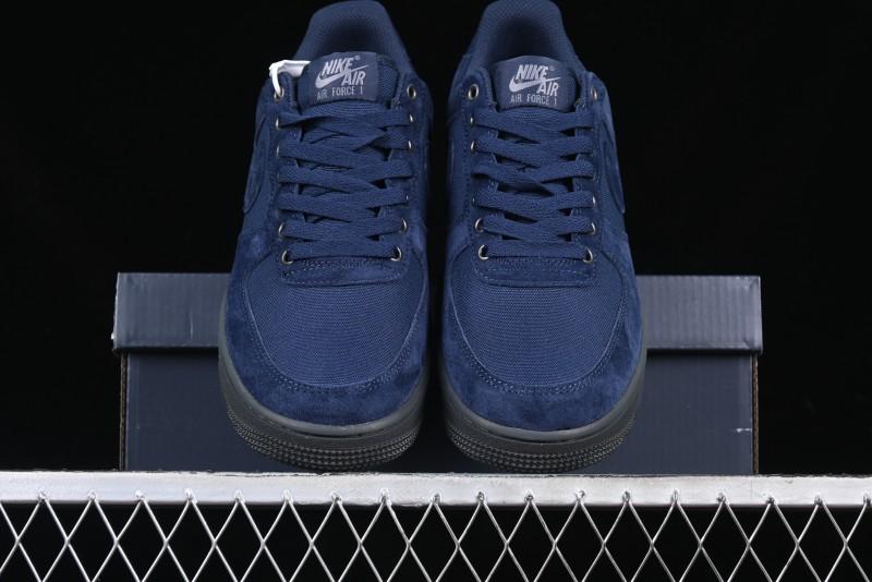 Nike Air Force 1 '07 Low Casual Sneakers in Light Blue with Full-Length Air Cushion - HQ3822-400