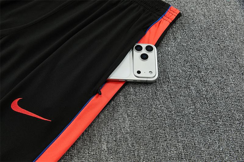 Player Version 26/27 Paris Black Half Zipper Jacket+Long Pants