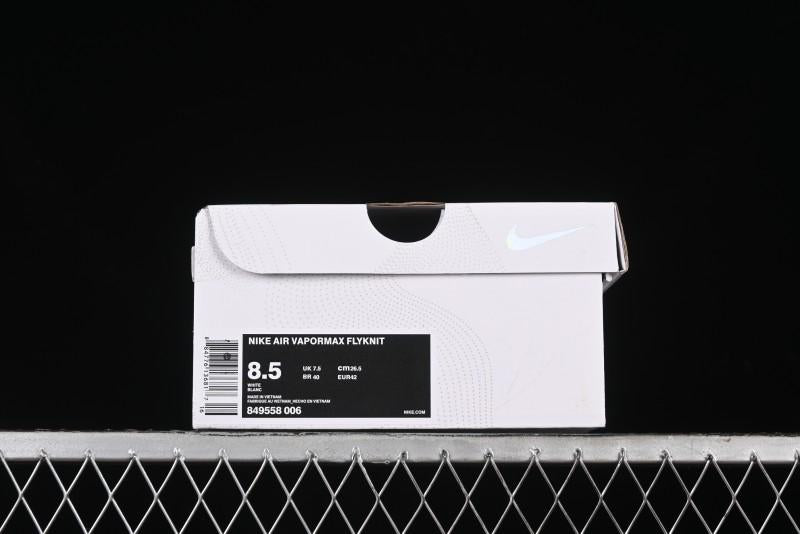 Nike Vapormax Flyknit Breathable Casual Running Shoes with Full-Length Air Cushion - 849558-006