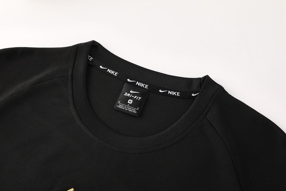 ND09 black shorts suit S-2XL