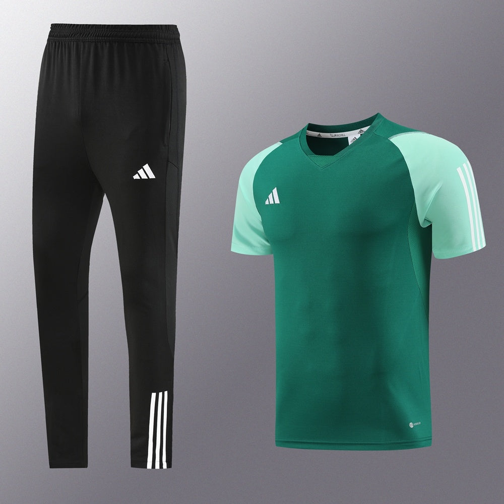 AD03 green trousers suit S-2XL
