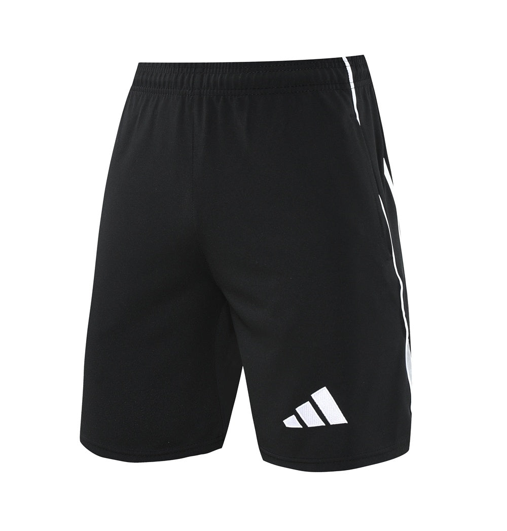 AD09 black shorts suit S-2XL