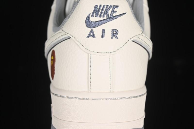 Nike Air Force 1 '07 Low BAPE Collaboration Beige Starry Sky Casual Sneakers - HH7518-065