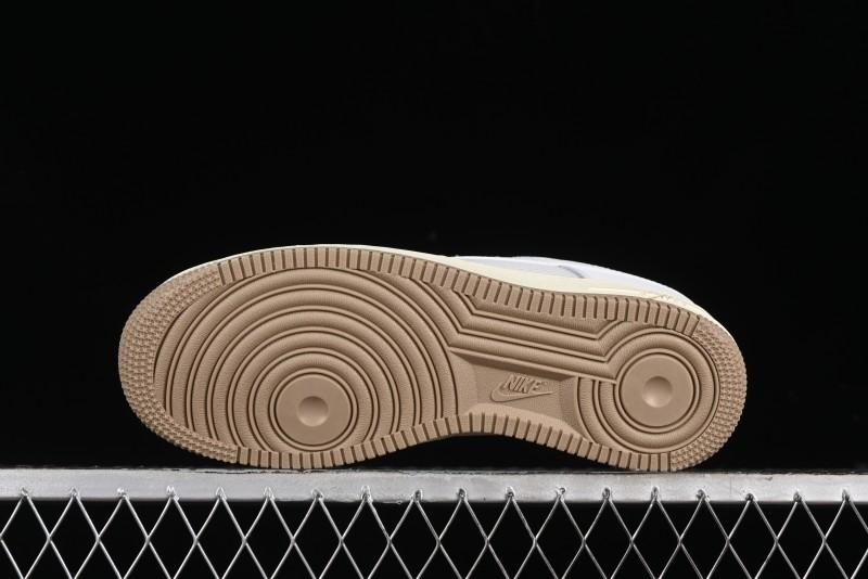 Nike Air Force 1 '07 Low Casual Sneakers with Full-Length Air Cushion - FZ5225-100
