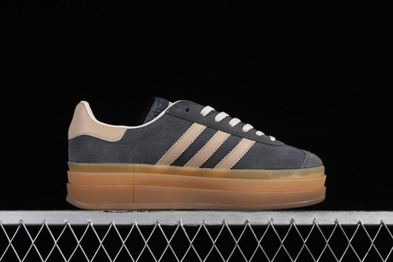 Adidas Originals Gazelle Bold IE0428 Low-Top Sneakers with Thick Sole for Casual Wear Anti-Slip and Durable - IE0428